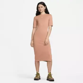 Платье Nike Sportswear Essential, цвет Terra Blush/Sail