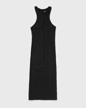 Платье Nike Wmns Chill Knit Ribbed Midi Dress, черный