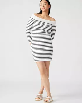 Платье Noa Sweater Dress Steve Madden, черный