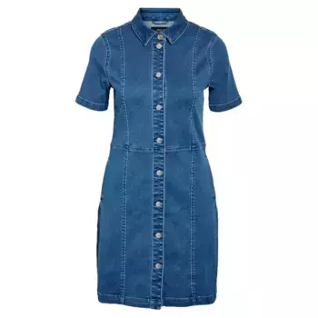Платье Noisy May Nisa Slim Vi534Mb short, синий