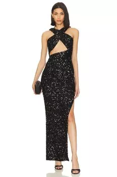 Платье Nookie Luma Cut Out Gown, черный