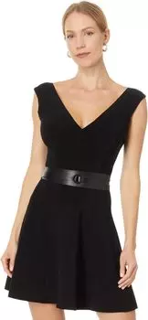 Платье Norma Kamali Grace Mini Dress, черный