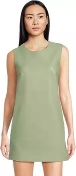 Платье Norma Kamali Sleeveless Mini Dress, цвет Vintage Green