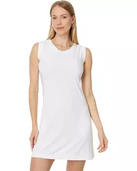 Платье Norma Kamali Sleeveless Swing Mini Dress, цвет Snow White