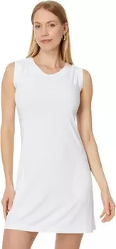 Платье Norma Kamali Sleeveless Swing Mini Dress, цвет Snow White