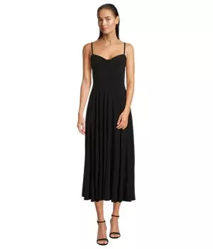 Платье Norma Kamali Underwire Gown, черный