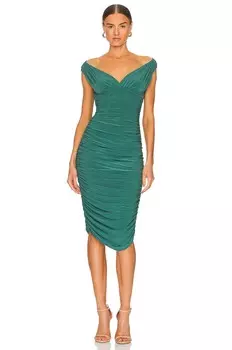 Платье Norma Kamali x REVOLVE Tara, цвет Mountain Green