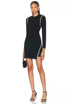 Платье Nyx с запахом Simkhai, черный