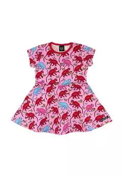 Платье обезьяна Villervalla, розовый