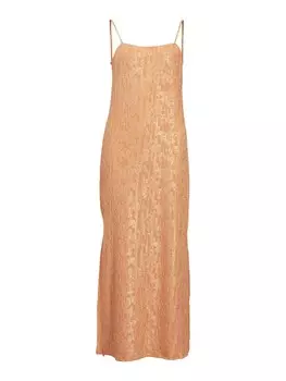 Платье OBJECT OBJLiku, оранжевый