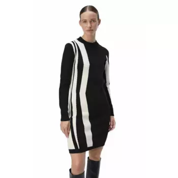 Платье Object Ray, черный