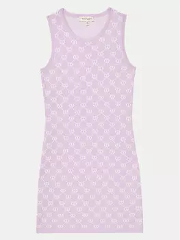 Платье облегающего кроя для повседневной носки 251GJ3QX2 Twinset, фиолетовый
