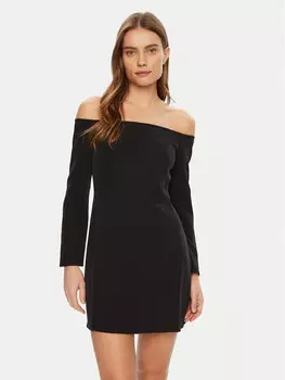Платье облегающего кроя для повседневной носки J20J225020 Calvin Klein Jeans, черный