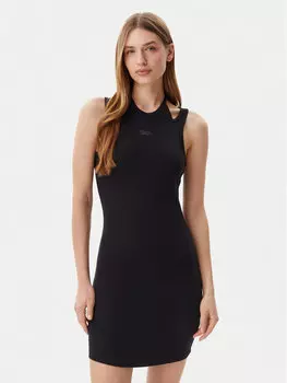 Платье облегающего кроя для повседневной носки DW0DW20331 Tommy Jeans, черный