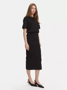 Платье облегающего кроя для повседневной носки Ileana 2513621014 Marella, черный