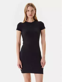 Платье облегающего кроя для повседневной носки LV047B266G Calvin Klein Jeans, черный