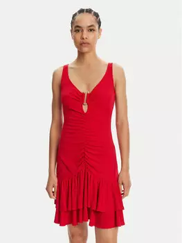 Платье облегающего кроя для повседневной носки 78PAO907 Just Cavalli, красный