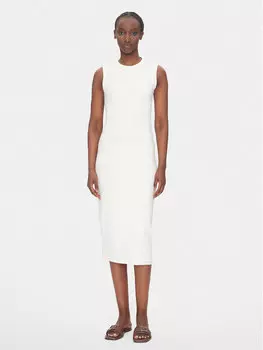 Платье облегающего кроя для повседневной носки LV047C240G Calvin Klein Jeans, бежевый