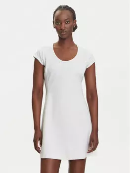 Платье облегающего кроя для повседневной носки LV047C238G Calvin Klein Jeans, экрю