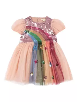 Платье Одетт Радуга Konges Sljd, розовый