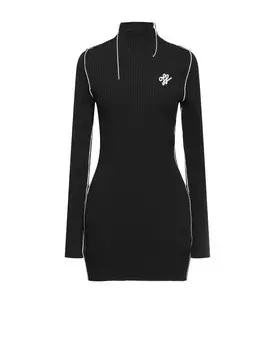 Платье Off, черный