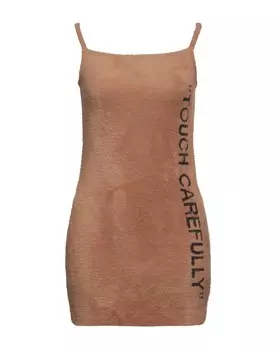 Платье Off, коричневый