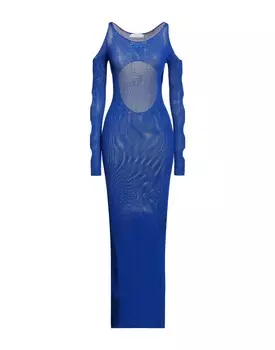 Платье Off, ярко-синий