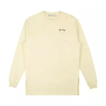 Платье Off-White Arrow Flowers Бежевый
