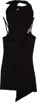 Платье Off-White Jersey Bandana Mini Dress 'Black/White', черный
