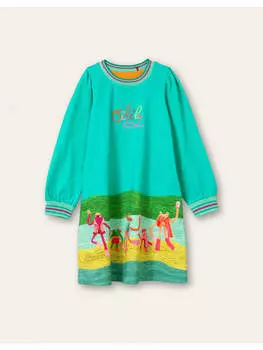 Платье Oilily, зеленый