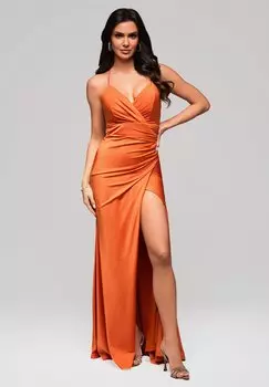 Платье Ombre, оранжевый