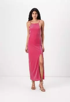 Платье ONLCALLA GLITTER DRESS ONLY, фуксия