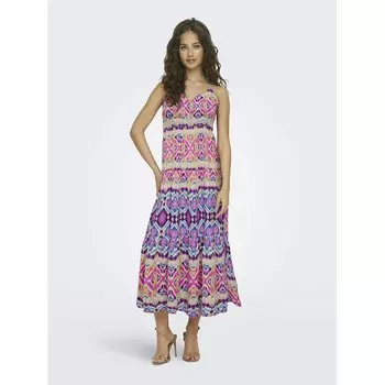 Платье Only Alma Life Poly Sleveless Long, Разноцветный