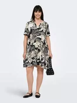 Платье ONLY Carmakoma, бежевый