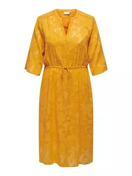 Платье ONLY Carmakoma Dress DELLAVINE, цвет Curry
