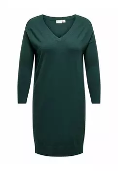 Платье ONLY Carmakoma IBI L S, цвет green gables