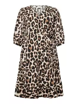 Платье Only Carmakoma LIVIA, бежевый