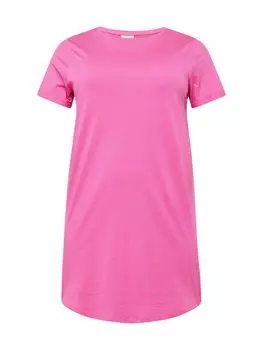 Платье Only Carmakoma MAY, розовый