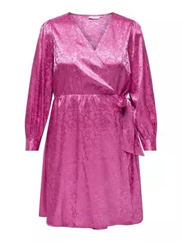 Платье Only Carmakoma, розовый