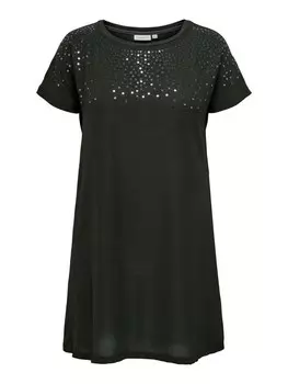 Платье ONLY Carmakoma, зеленый