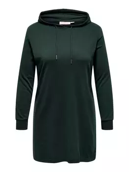 Платье ONLY Carmakoma, зеленый