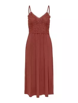 Платье ONLY Dress HONEY, цвет Auburn