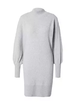 Платье ONLY Knitted dress MANUELA, светло-серый