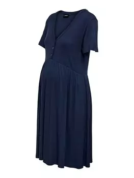Платье Only Maternity CAMONI, темно-синий