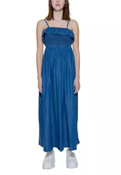 Платье ONLY макси, синий