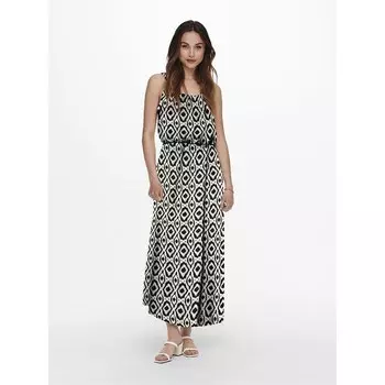 Платье Only Nova Life Vis Strap Sleveless Long, Разноцветный