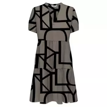 Платье Only Nova Life Vis Thea, коричневый