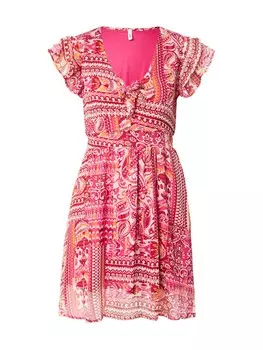 Платье ONLY ONLASTA, цвет Fuchsia/Dark pink