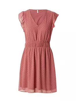 Платье ONLY ONLROSEY, бордовый