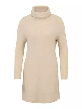 Платье Only Petite Knitted dress ONLJANA, светло-серый